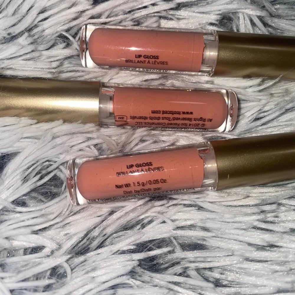 Limited Edition Too Faced Lip Gloss in “Naked Dolly”